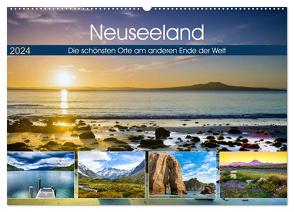 Neuseeland – Die schönsten Orte am anderen Ende der Welt (Wandkalender 2024 DIN A2 quer), CALVENDO Monatskalender von Bosse,  Christian