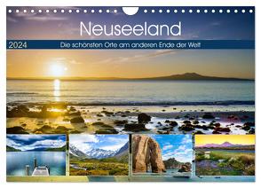 Neuseeland – Die schönsten Orte am anderen Ende der Welt (Wandkalender 2024 DIN A4 quer), CALVENDO Monatskalender von Bosse,  Christian