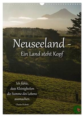 Neuseeland – Ein Land steht Kopf (Wandkalender 2024 DIN A3 hoch), CALVENDO Monatskalender von Burdis,  Alexandra