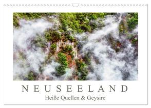 Neuseeland – Heiße Quellen & Geysire (Wandkalender 2024 DIN A3 quer), CALVENDO Monatskalender von Meyer,  Dieter