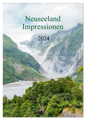 Neuseeland Impressionen (Wandkalender 2024 DIN A2 hoch), CALVENDO Monatskalender von pixs:sell,  pixs:sell