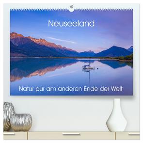 Neuseeland – Natur pur am anderen Ende der Welt (hochwertiger Premium Wandkalender 2024 DIN A2 quer), Kunstdruck in Hochglanz von Schürholz,  Peter