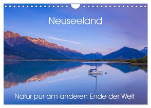 Neuseeland – Natur pur am anderen Ende der Welt (Wandkalender 2024 DIN A4 quer), CALVENDO Monatskalender von Schürholz,  Peter