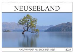 Neuseeland – Naturwunder am Ende der Welt (Wandkalender 2024 DIN A2 quer), CALVENDO Monatskalender von Heeb,  Christian