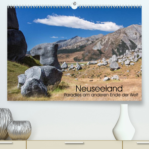 Neuseeland – Paradies am anderen Ende der Welt (Premium, hochwertiger DIN A2 Wandkalender 2022, Kunstdruck in Hochglanz) von Warneke,  Sebastian