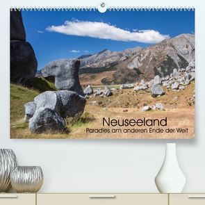 Neuseeland – Paradies am anderen Ende der Welt (Premium, hochwertiger DIN A2 Wandkalender 2023, Kunstdruck in Hochglanz) von Warneke,  Sebastian