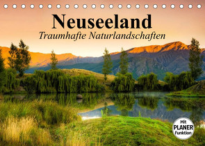 Neuseeland. Traumhafte Naturlandschaften (Tischkalender 2023 DIN A5 quer) von Stanzer,  Elisabeth