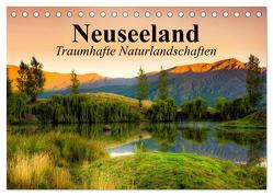 Neuseeland. Traumhafte Naturlandschaften (Tischkalender 2024 DIN A5 quer), CALVENDO Monatskalender von Stanzer,  Elisabeth