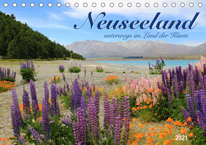 Neuseeland – unterwegs im Land der Kiwis (Tischkalender 2021 DIN A5 quer) von Thiem-Eberitsch,  Jana