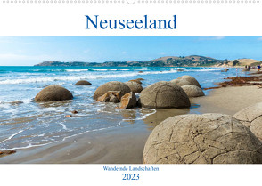 Neuseeland – Wandelnde Landschaften (Wandkalender 2023 DIN A2 quer) von pixs:sell