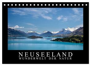 Neuseeland – Wunderwelt der Natur (Tischkalender 2024 DIN A5 quer), CALVENDO Monatskalender von Mueringer,  Christian