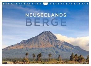 Neuseelands Berge (Wandkalender 2024 DIN A4 quer), CALVENDO Monatskalender von Photography,  frasy