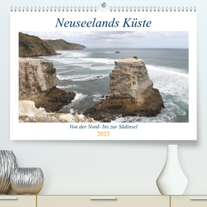Neuseelands Küste (Premium, hochwertiger DIN A2 Wandkalender 2023, Kunstdruck in Hochglanz) von Fuchs,  Susanne