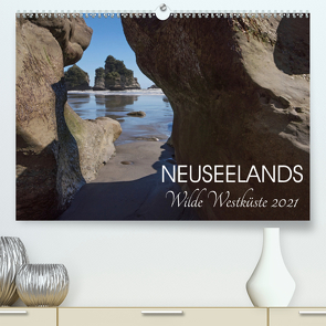 Neuseelands wilde Westküste (Premium, hochwertiger DIN A2 Wandkalender 2021, Kunstdruck in Hochglanz) von Jentschura,  Katja