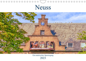 Neuss – Ein malerischer Spaziergang (Wandkalender 2023 DIN A4 quer) von Hackstein,  Bettina