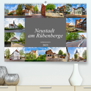 Neustadt am Rübenberge Impressionen (Premium, hochwertiger DIN A2 Wandkalender 2023, Kunstdruck in Hochglanz) von Meutzner,  Dirk