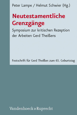 Neutestamentliche Grenzgänge von Faust,  Eberhard, Holmberg,  Bengt, Lampe,  Peter, Leiner,  Martin, Luz,  Ulrich, Merz,  Annette, Parmentier,  Elisabeth, Räisänen,  Heikki, Schwier,  Helmut, Stegemann,  Wolfgang, Trobisch,  David J., von Gemünden,  Petra, Wischmeyer,  Oda