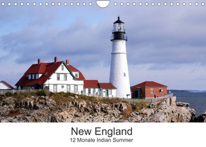 New England – 12 Monate Indian Summer (Wandkalender 2023 DIN A4 quer) von Eickhoff,  Markus