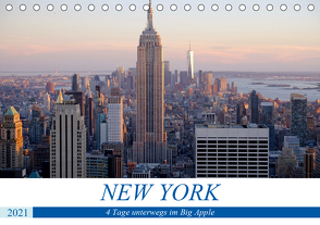 New York – 4 Tage unterwegs im Big Apple (Tischkalender 2021 DIN A5 quer) von Dorn,  Markus