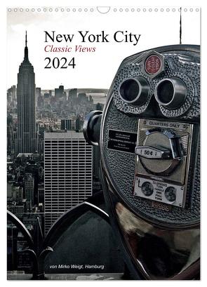 New York City 2024 • Classic Views (Wandkalender 2024 DIN A3 hoch), CALVENDO Monatskalender von Mirko Weigt,  ©