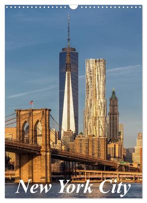 New York City / CH-Version (Wandkalender 2024 DIN A3 hoch), CALVENDO Monatskalender von Klinder,  Thomas