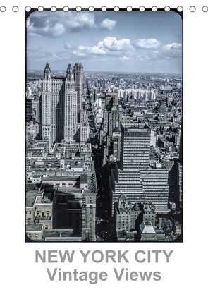 NEW YORK CITY – Vintage Views (Tischkalender 2023 DIN A5 hoch) von Schulz-Dostal,  Michael