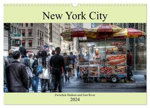 New York City – Zwischen Hudson und East River (Wandkalender 2024 DIN A3 quer), CALVENDO Monatskalender von Härlein,  Peter