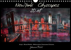 New York Cityscapes 2018 (Wandkalender 2018 DIN A4 quer) von Pickl,  Johann