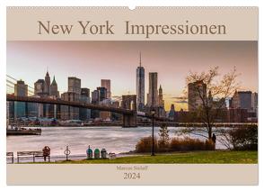 New York Impressionen 2024 (Wandkalender 2024 DIN A2 quer), CALVENDO Monatskalender von Sielaff,  Marcus