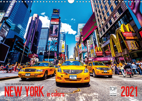 New York in Colors 2021 (Wandkalender 2021 DIN A3 quer) von SEIFINGER,  TOBY