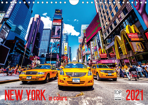 New York in Colors 2021 (Wandkalender 2021 DIN A4 quer) von SEIFINGER,  TOBY