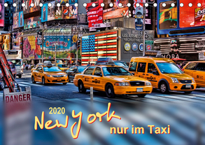 New York – nur im Taxi (Tischkalender 2020 DIN A5 quer) von Roder,  Peter