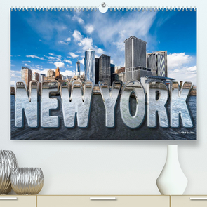 New York (Premium, hochwertiger DIN A2 Wandkalender 2023, Kunstdruck in Hochglanz) von Bruhn,  Olaf