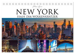 New York – Stadt der Wolkenkratzer (Tischkalender 2024 DIN A5 quer), CALVENDO Monatskalender von Feix Photography,  Marc