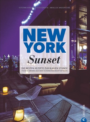 New York Sunset von Andersone,  Amalija, Kreihe,  Susann, Sia Fsq Composites