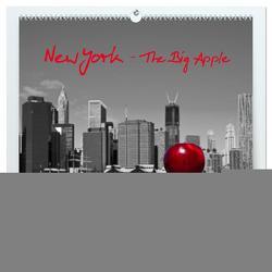 New York – The Big Apple (hochwertiger Premium Wandkalender 2024 DIN A2 quer), Kunstdruck in Hochglanz von Härlein,  Peter