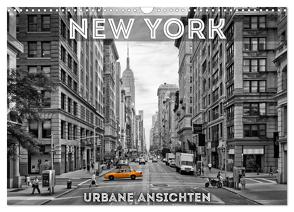 NEW YORK Urbane Ansichten (Wandkalender 2024 DIN A3 quer), CALVENDO Monatskalender von Viola,  Melanie