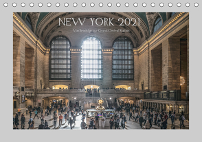 New York – Von Brooklyn zur Grand Central Station (Tischkalender 2021 DIN A5 quer) von Ermel,  Michael