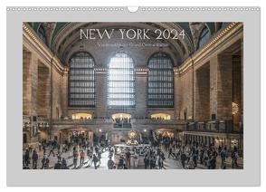 New York – Von Brooklyn zur Grand Central Station (Wandkalender 2024 DIN A3 quer), CALVENDO Monatskalender von Ermel,  Michael