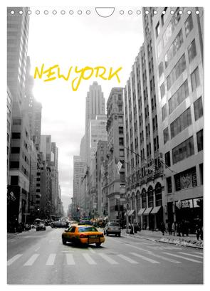 New York (Wandkalender 2024 DIN A4 hoch), CALVENDO Monatskalender von Brun,  Annina