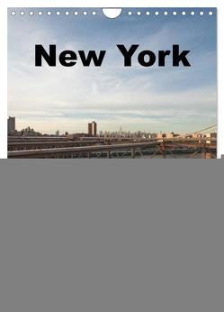 New York (Wandkalender 2024 DIN A4 hoch), CALVENDO Monatskalender von Dobrindt,  Jeanette