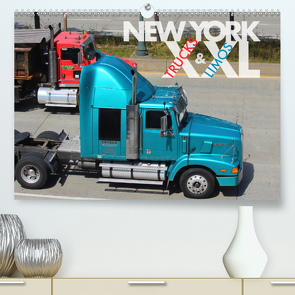 NEW YORK XXL Trucks and Limos (Premium, hochwertiger DIN A2 Wandkalender 2021, Kunstdruck in Hochglanz) von Oelschläger,  Wilfried