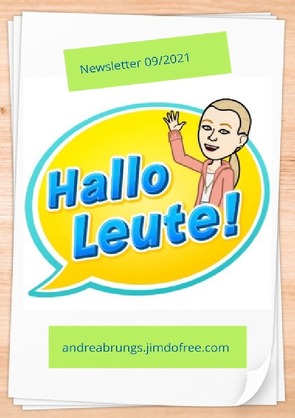 Newsletter 2021 / andreabrungs.jimdofree.com von Brungs,  Andrea