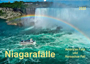 Niagarafälle – American Falls und Horseshoe Fall (Wandkalender 2022 DIN A2 quer) von Roder,  Peter