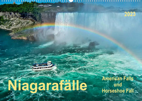 Niagarafälle – American Falls und Horseshoe Fall (Wandkalender 2023 DIN A2 quer) von Roder,  Peter