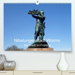 Nibelungenstadt Worms Die Stadt im Frühling (Premium, hochwertiger DIN A2 Wandkalender 2022, Kunstdruck in Hochglanz) von Andersen,  Ilona