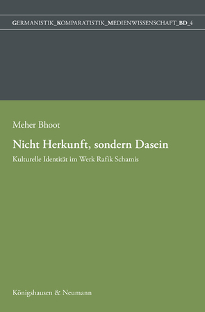 Nicht Herkunft, sondern Dasein von Bhoot,  Meher