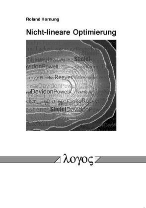 Nicht-lineare Optimierung von Hornung,  Roland