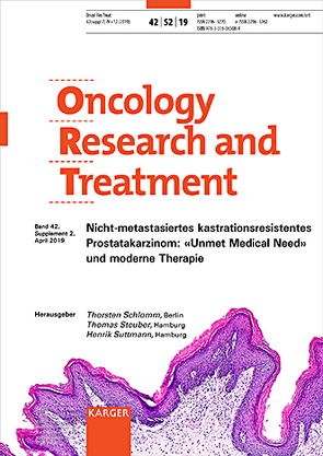 Nicht-metastasiertes kastrationsresistentes Prostatakarzinom: „Unmet Medical Need“ und moderne Therapie von Schlomm,  Thorsten, Steuber,  Thomas, Suttmann,  Henrik