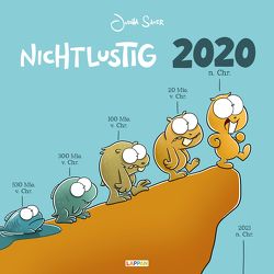 Nichtlustig Wandkalender 2020 von Sauer,  Joscha